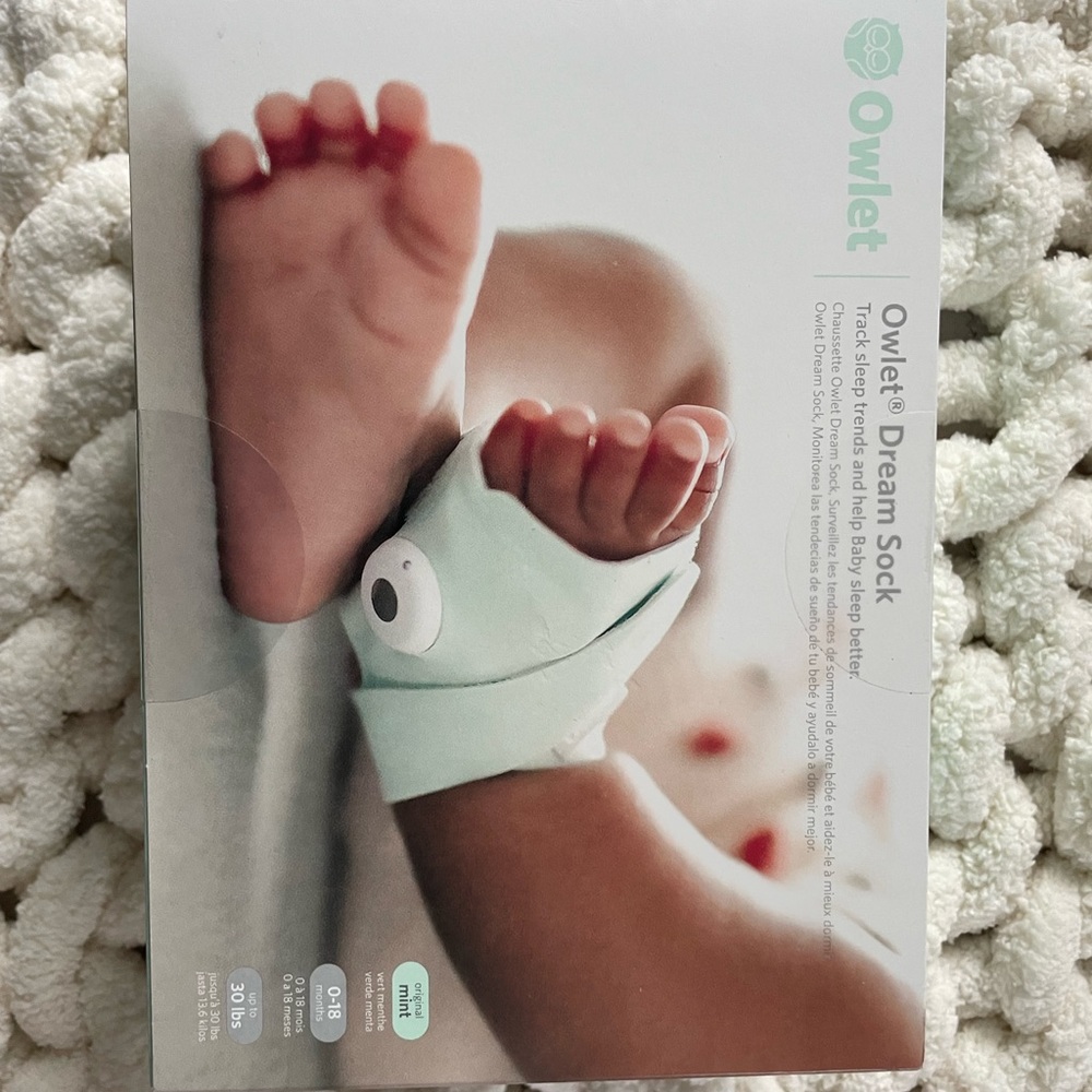Owlet dream sock